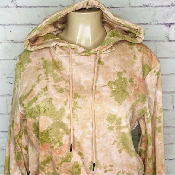 AFRM Hoodie Camo Tie Dye Sweatshir - Picture 3 of 5